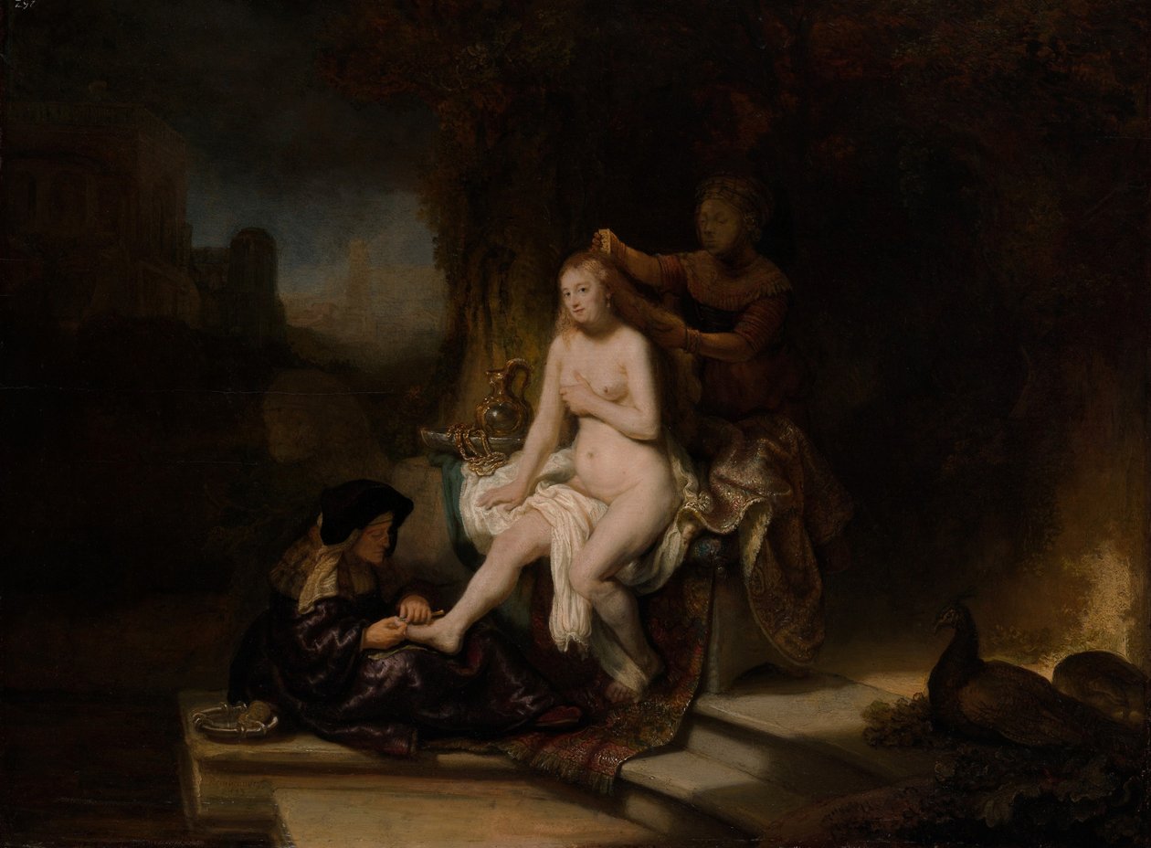O banheiro de Bathseba de Rembrandt van Rijn