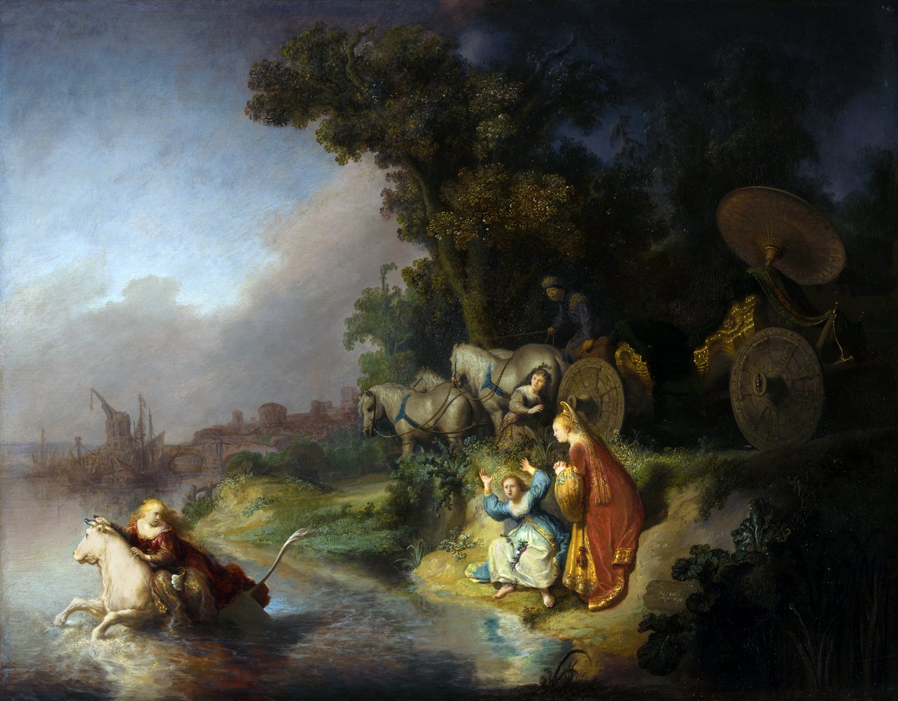 O rapto de Europa de Rembrandt van Rijn