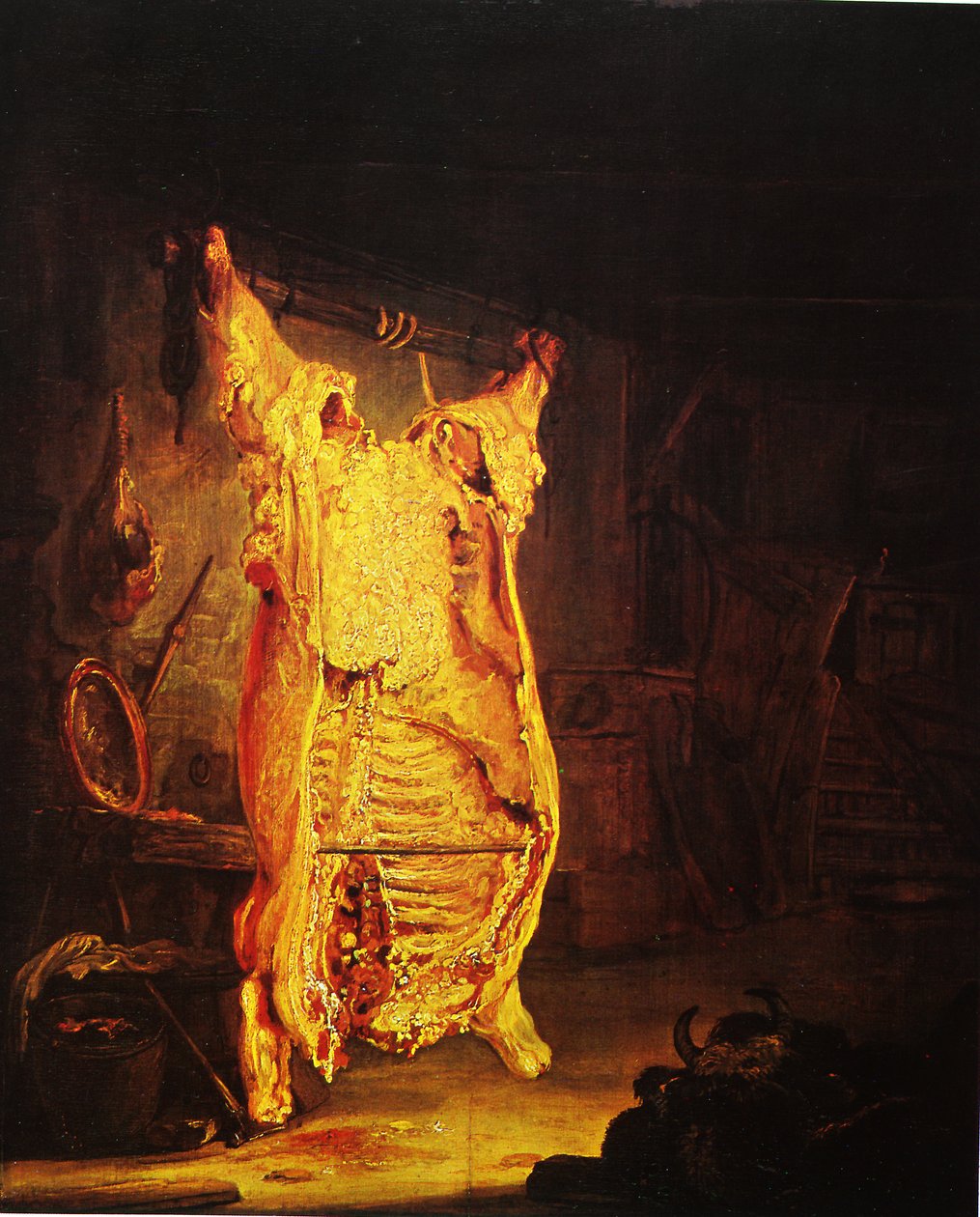 boi abatido de Rembrandt van Rijn