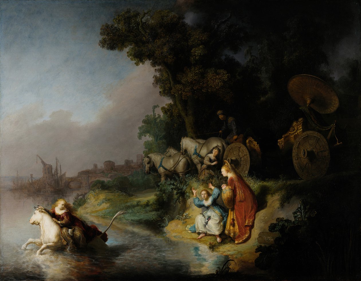O rapto de Europa de Rembrandt