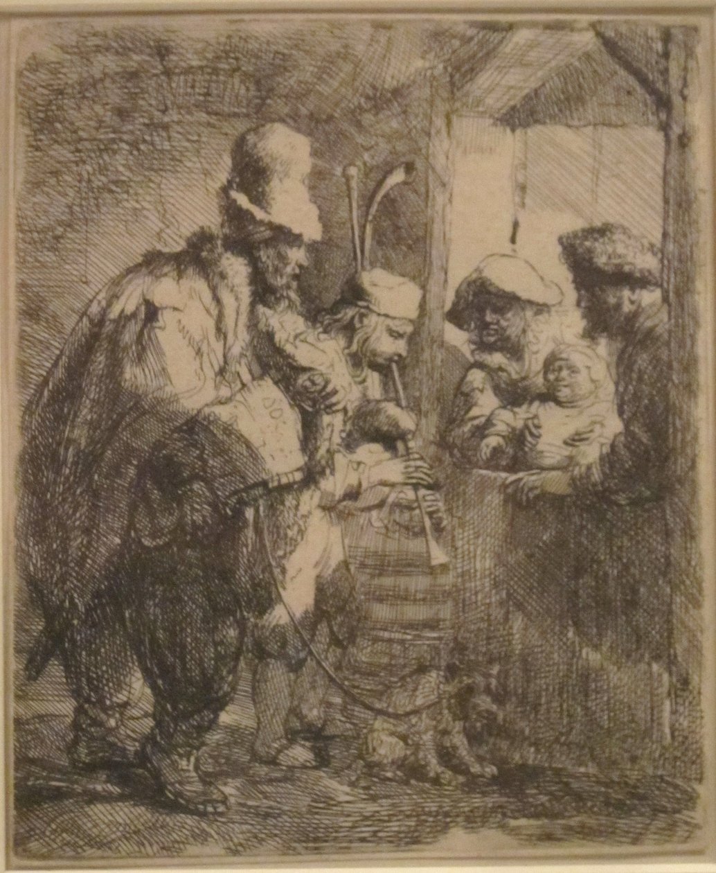 Os músicos ambulantes de Rembrandt