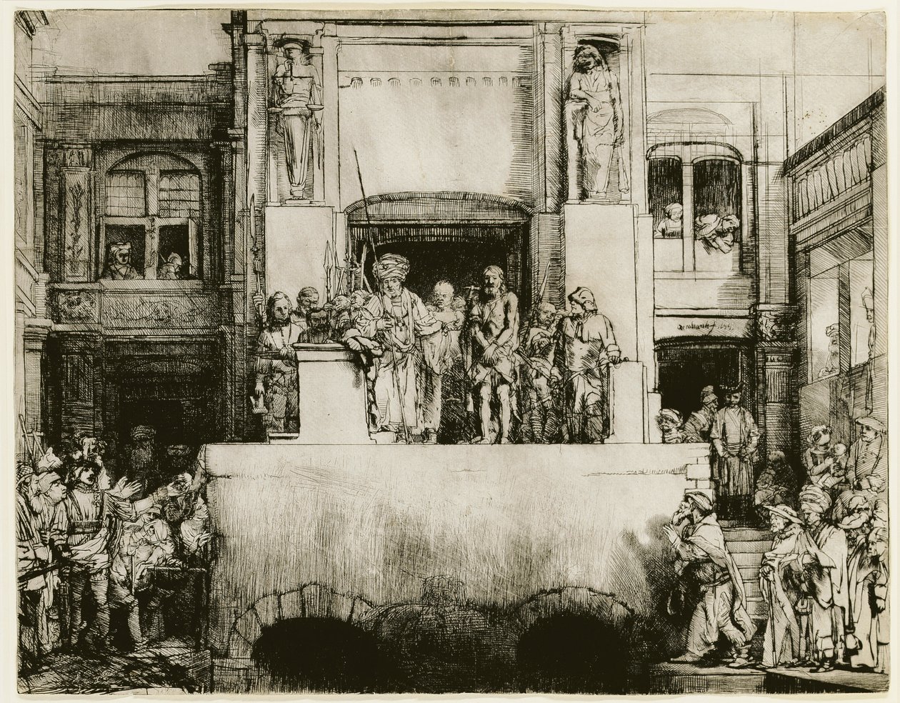 Cristo apresentado ao povo de Rembrandt van Rijn