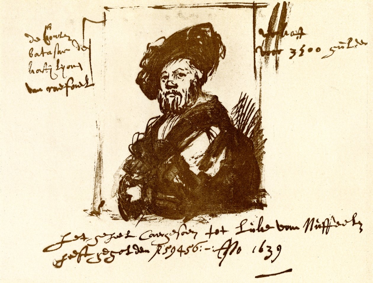 Conde Balthasar Castiglione de Rembrandt van Rijn