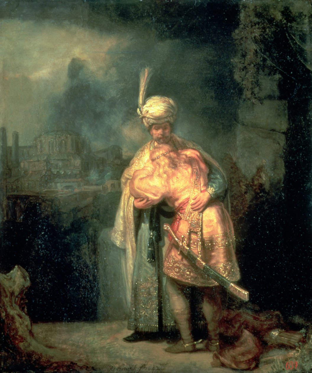 David e Jonathan de Rembrandt van Rijn