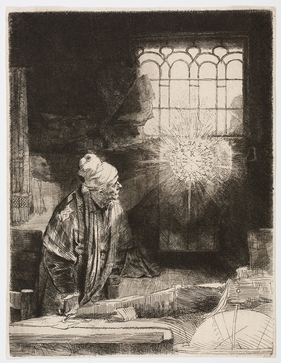 Doutor Fausto de Rembrandt Harmensz. van Rijn