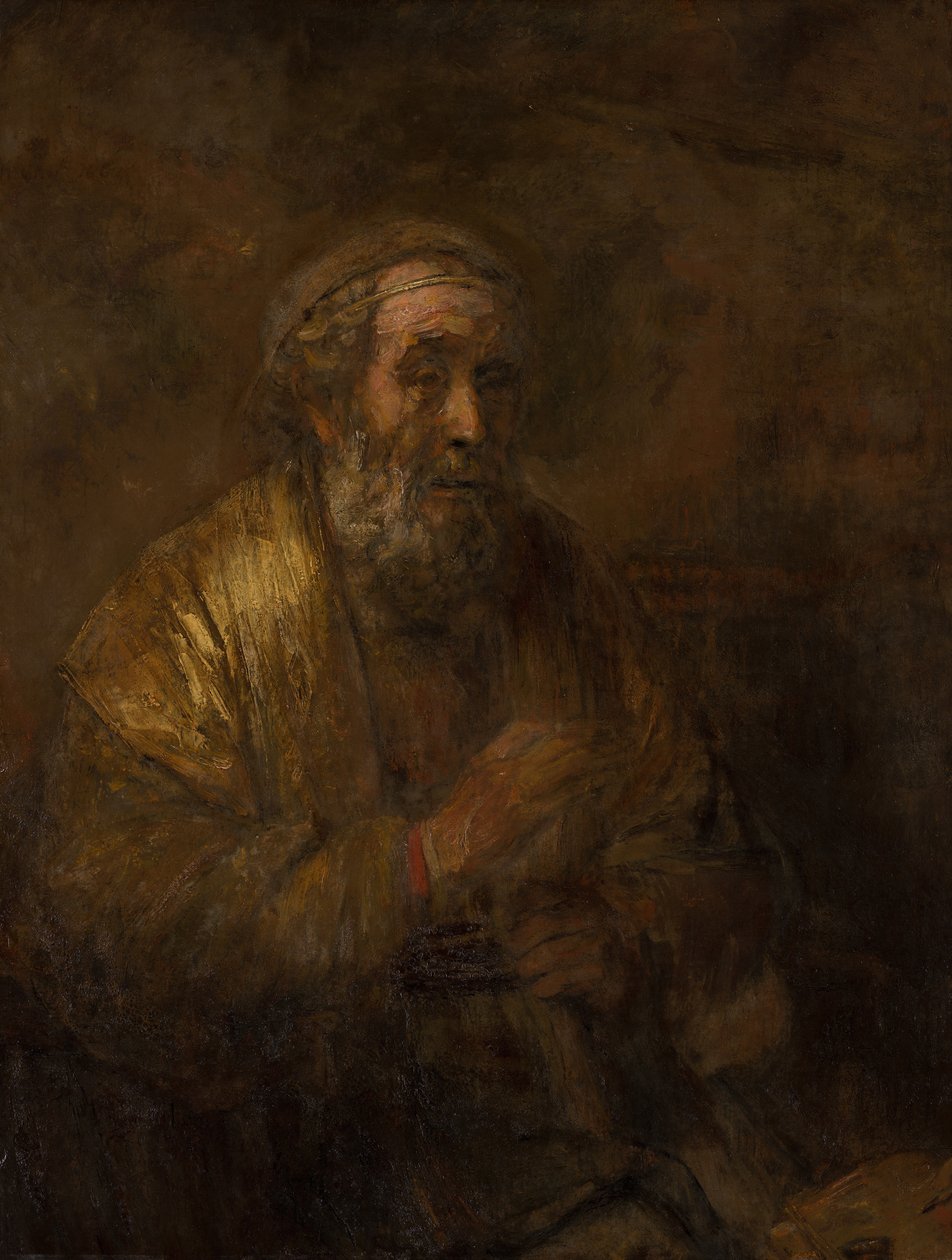 Homer Ditando para um Escriturário de Rembrandt van Rijn