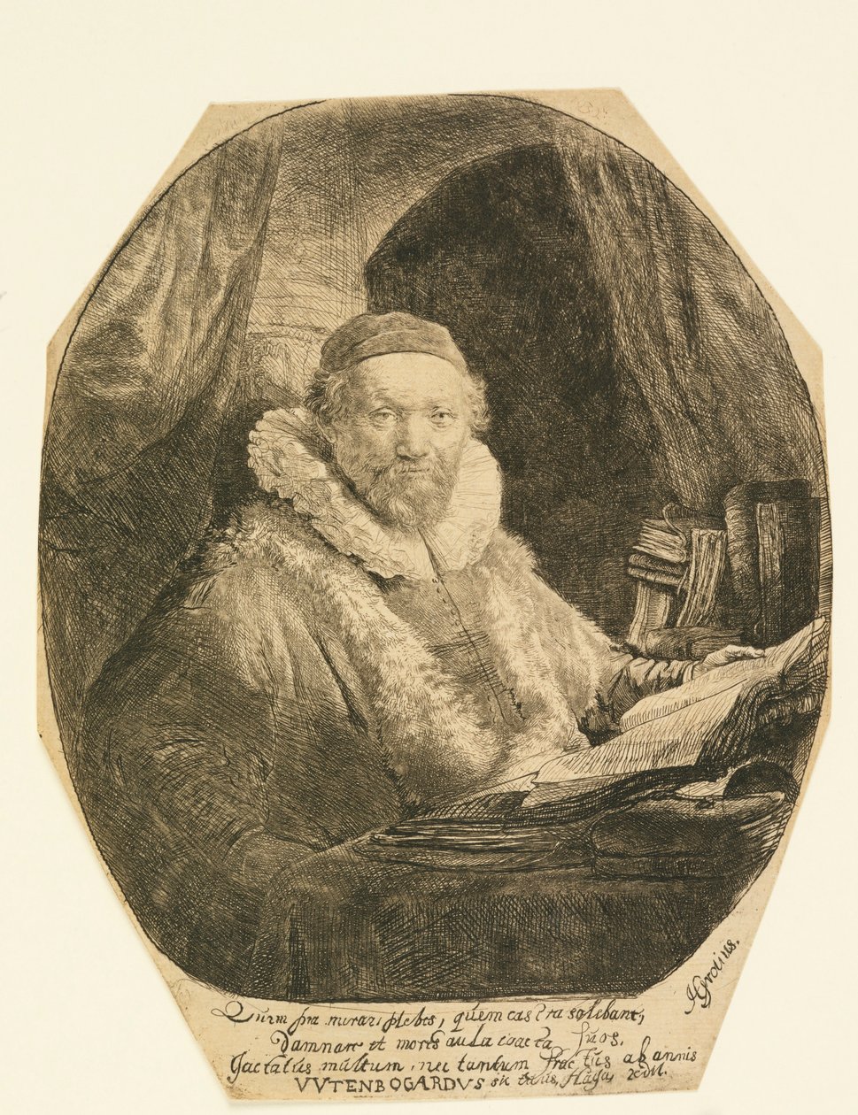 Jan Uytenbogaert, Pregador de Rembrandt van Rijn