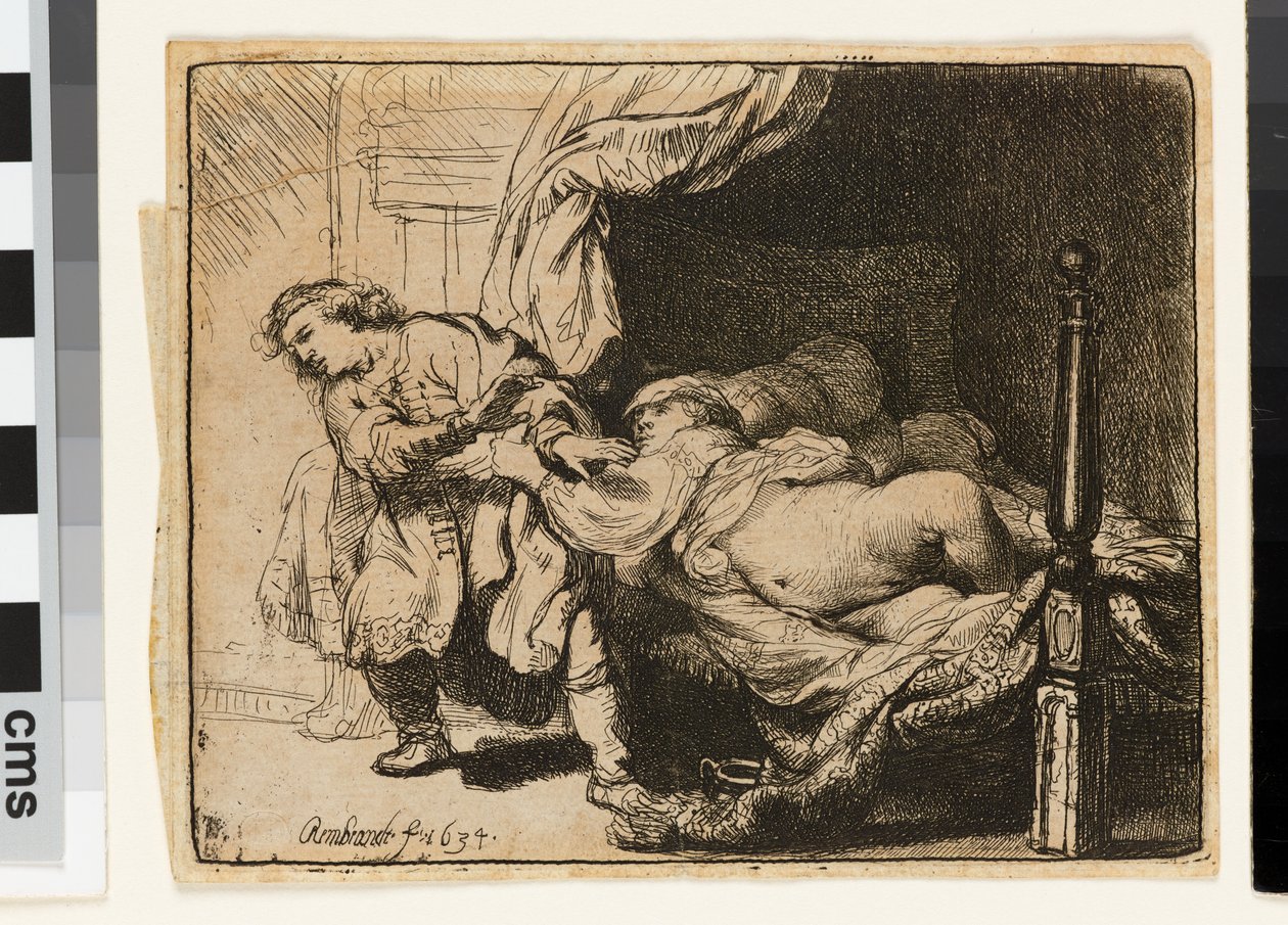 Esposa de José e Potifar de Rembrandt van Rijn