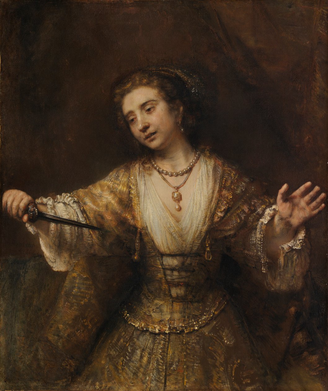 Lucretia de Rembrandt van Rijn