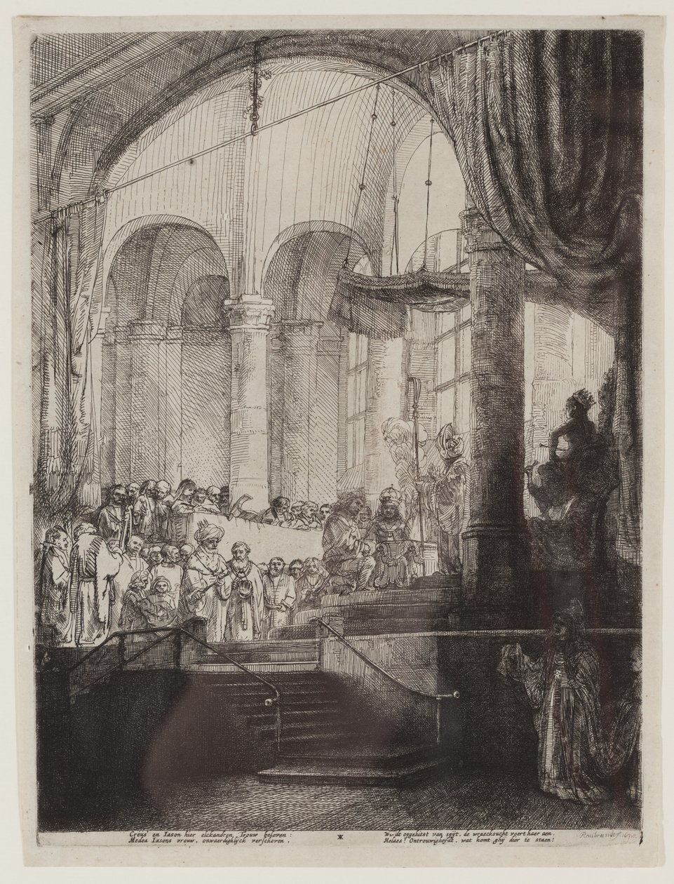 Medéia: Ou o casamento de Jasão e Creusa de Rembrandt van Rijn