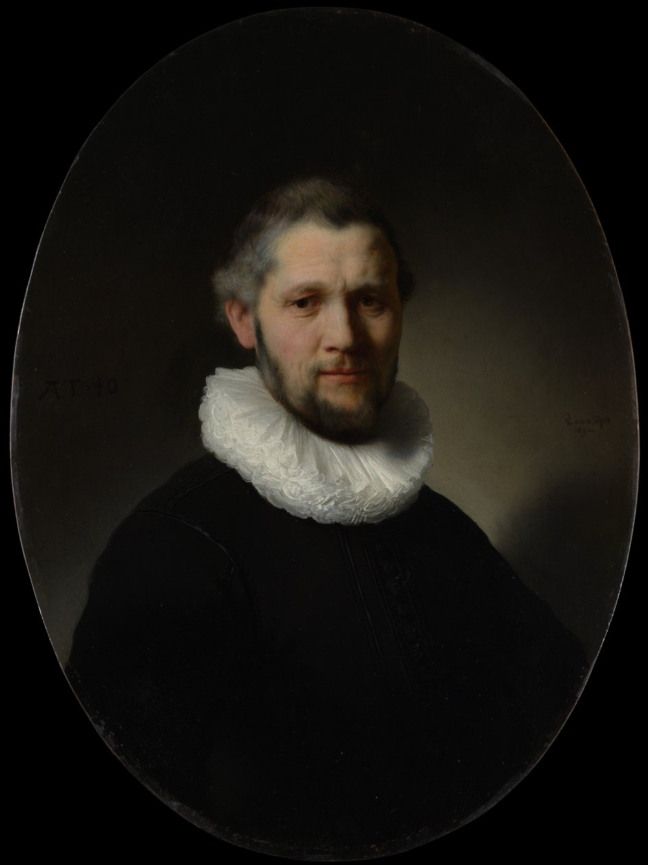 Retrato de homem de Rembrandt van Rijn