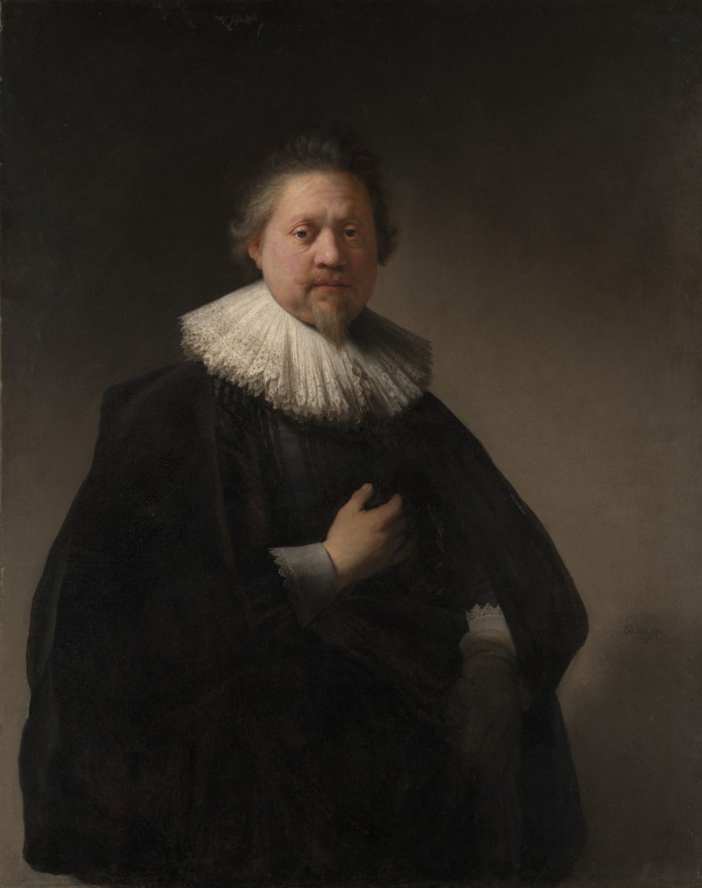 Retrato de um homem, provavelmente um membro da família Van Beresteyn de Rembrandt van Rijn
