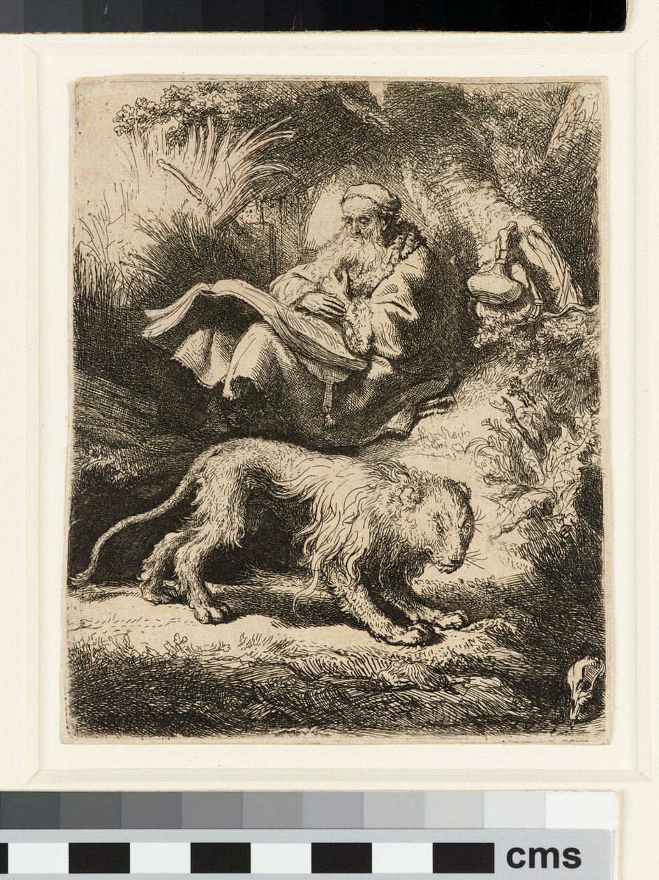 Leitura de São Jerônimo de Rembrandt van Rijn