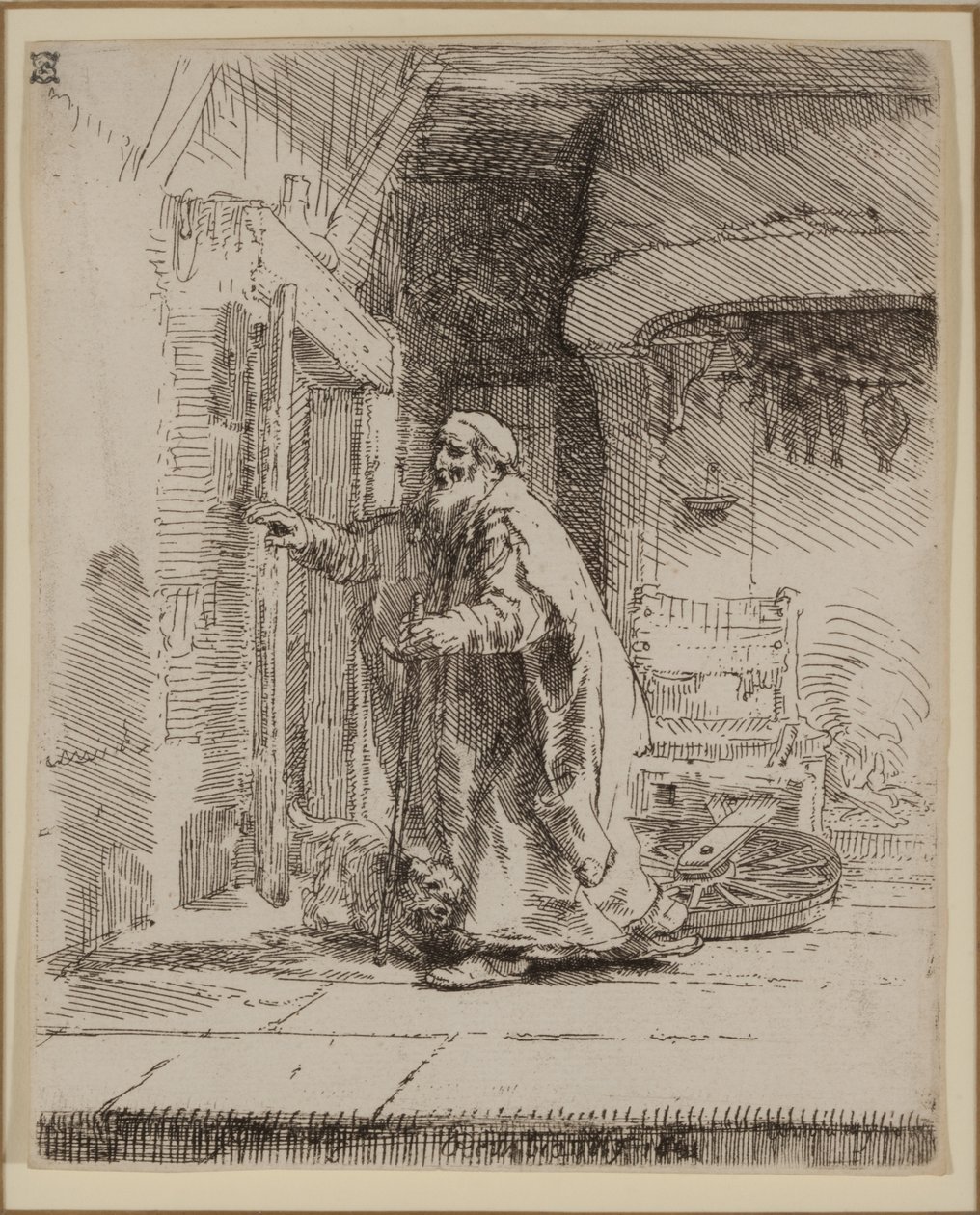 A cegueira de Tobit: o prato maior de Rembrandt van Rijn