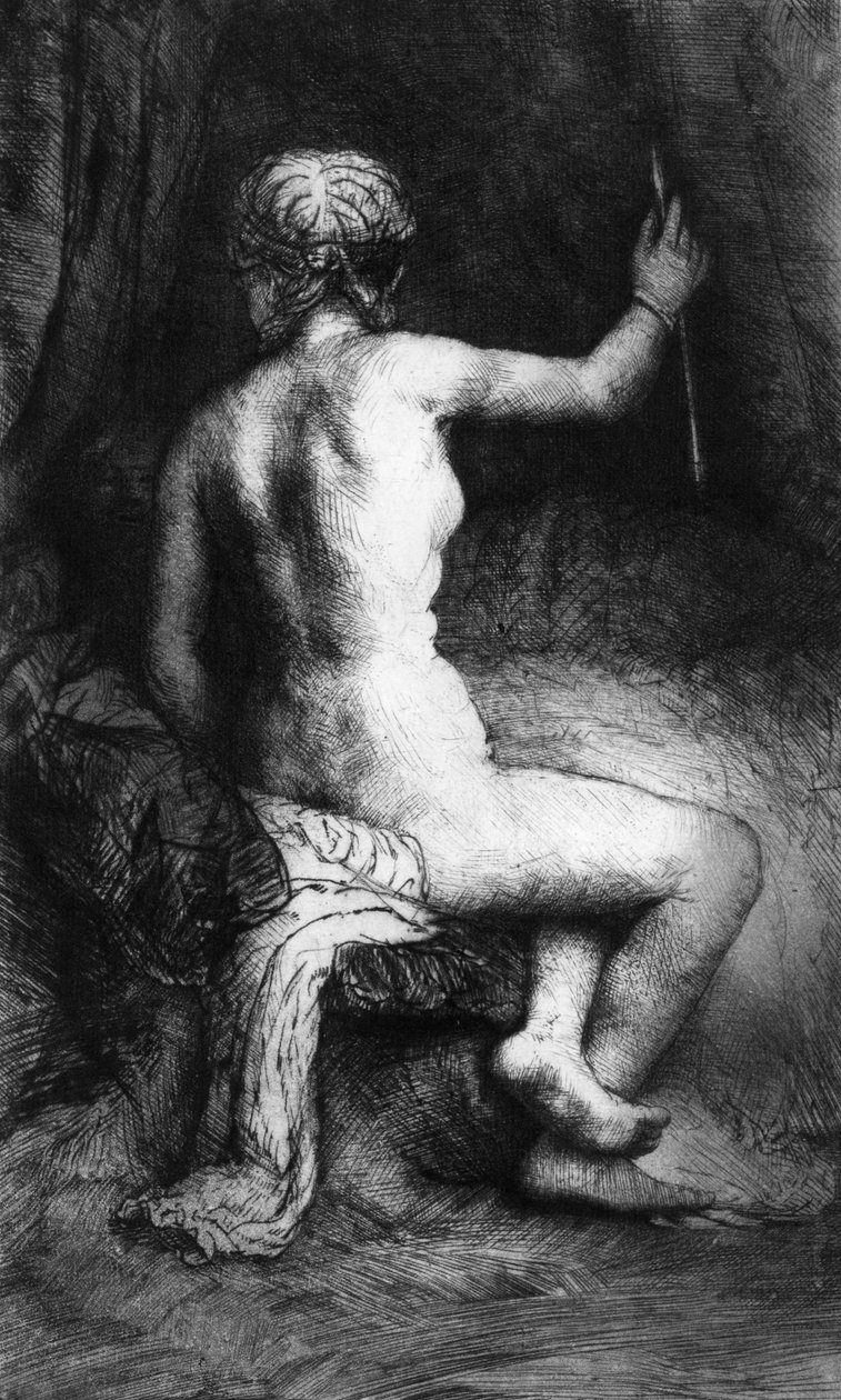 A mulher com a flecha de Rembrandt van Rijn