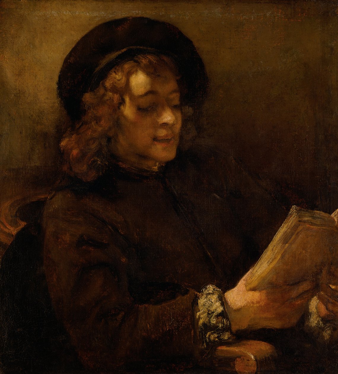 Tito lendo de Rembrandt van Rijn