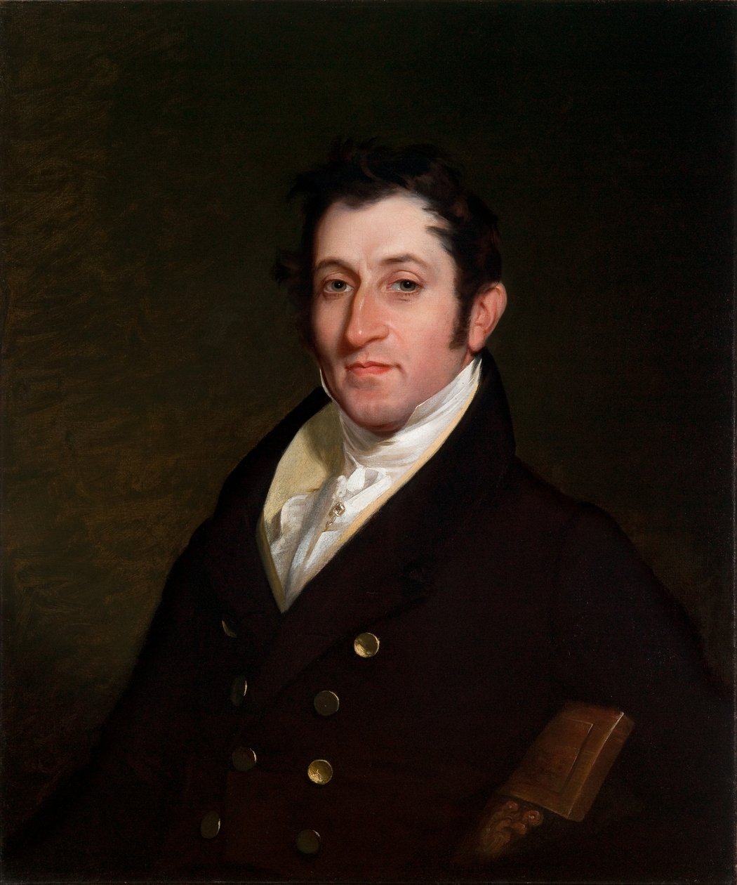Coronel Mendes Cohen, c.1838 (óleo sobre tela) de Rembrandt Peale