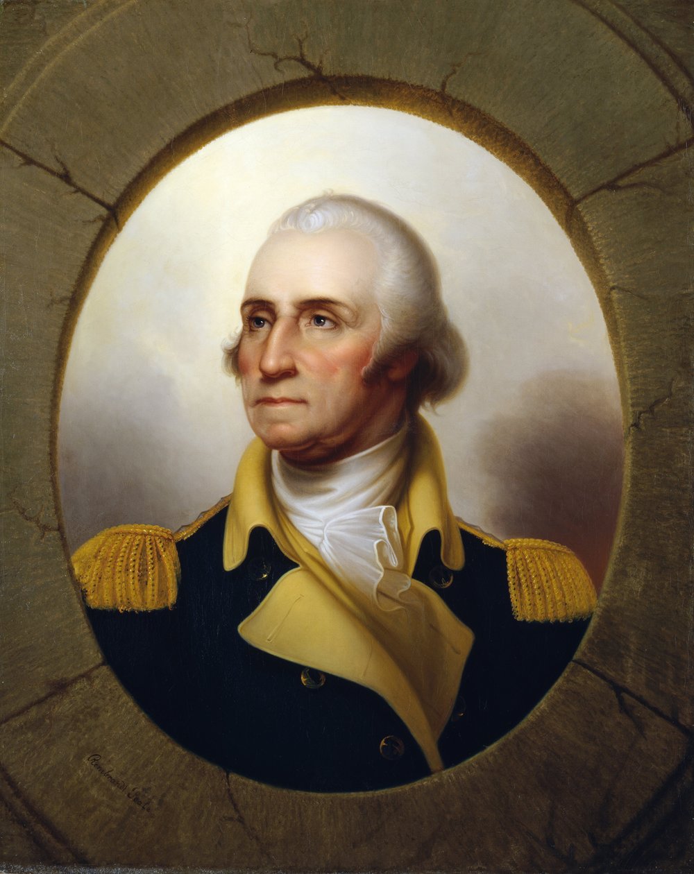 George Washington (tipo vigia) de Rembrandt Peale