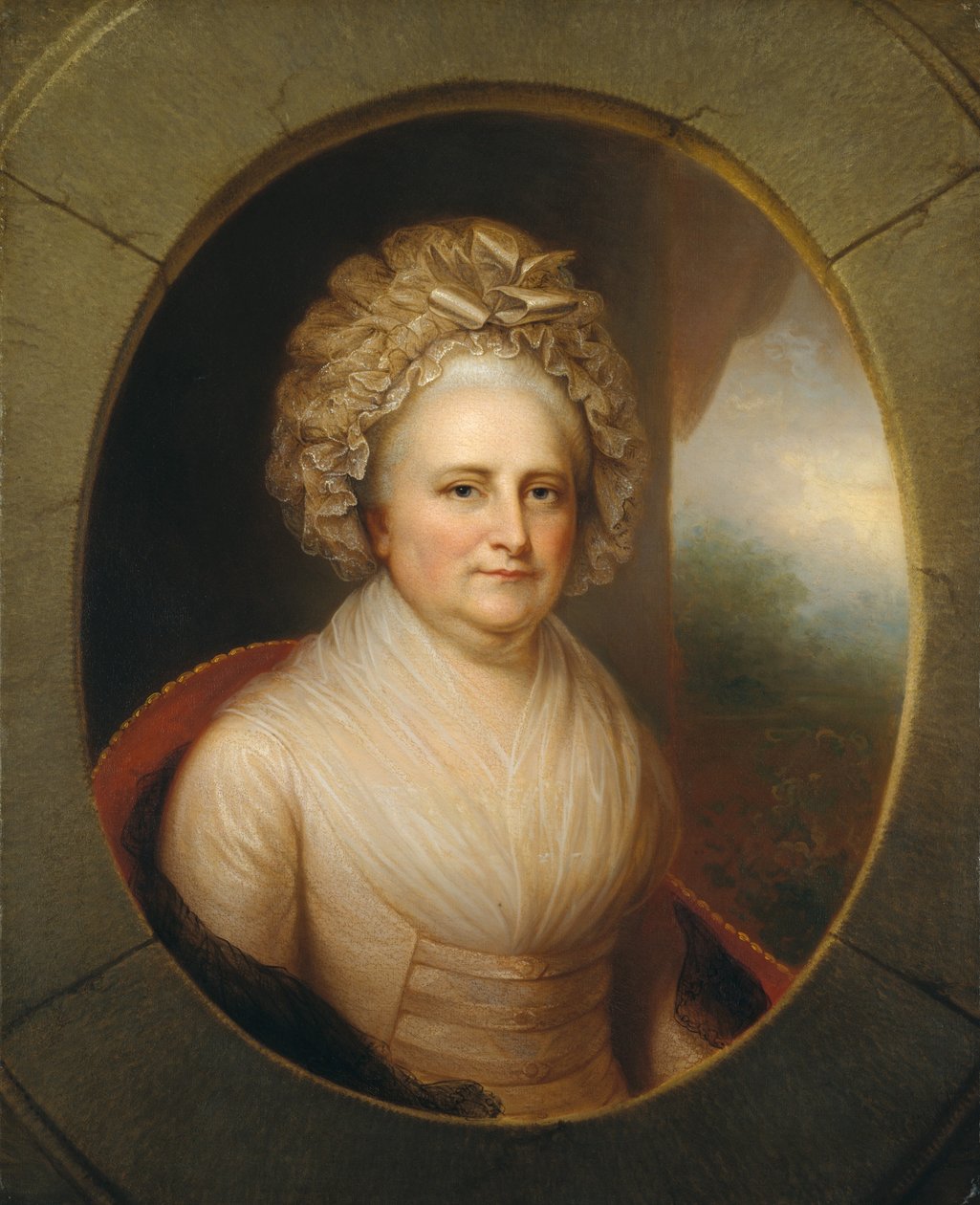 Martha Washington, c. 1850 de Rembrandt Peale