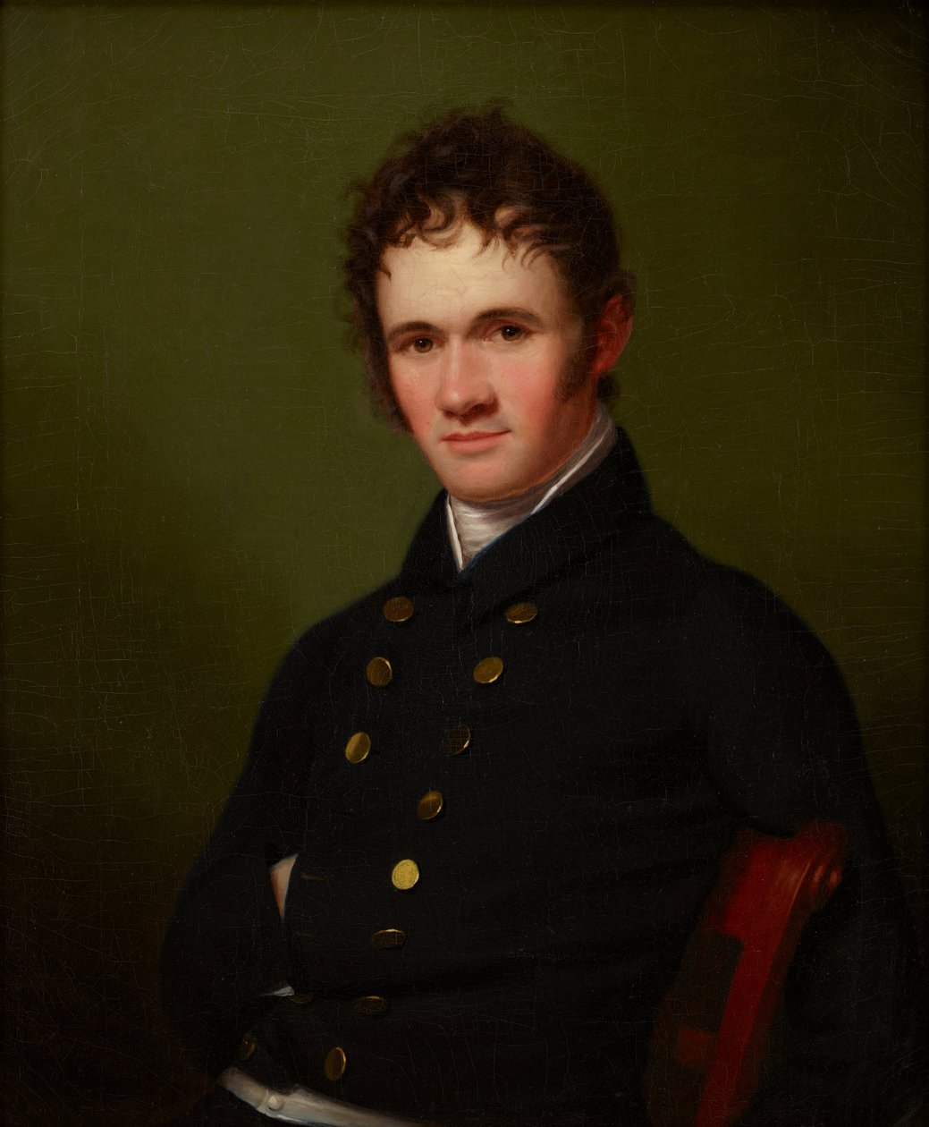 Retrato do comandante Lewis Warrington de Rembrandt Peale