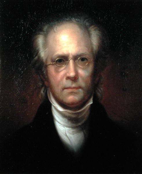 Auto-retrato (óleo sobre tela) de Rembrandt Peale