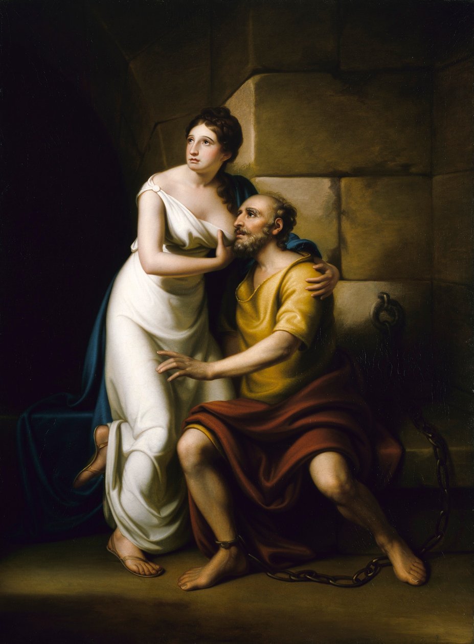 A Filha de Roma de Rembrandt Peale