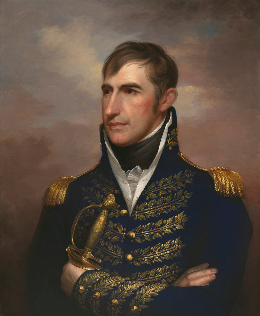 William Henry Harrison, c. 1813. de Rembrandt Peale