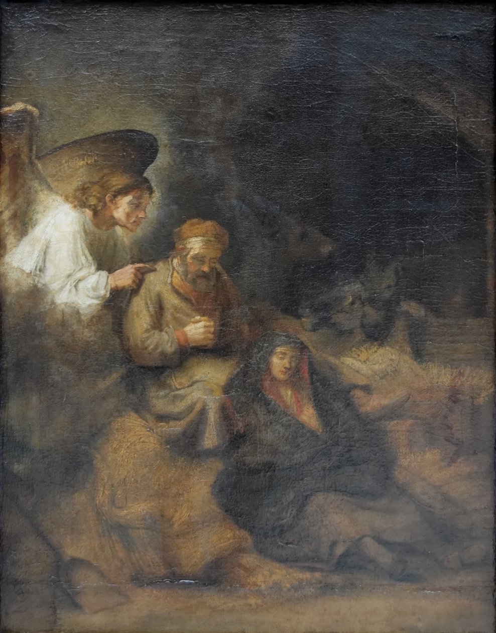 O sonho de José de Rembrandt and workshop