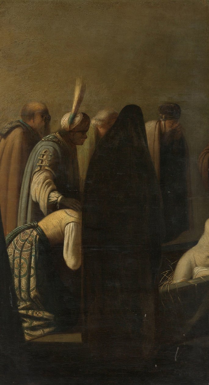 A ressurreição de Lázaro de Rembrandt van Rijn (school of)