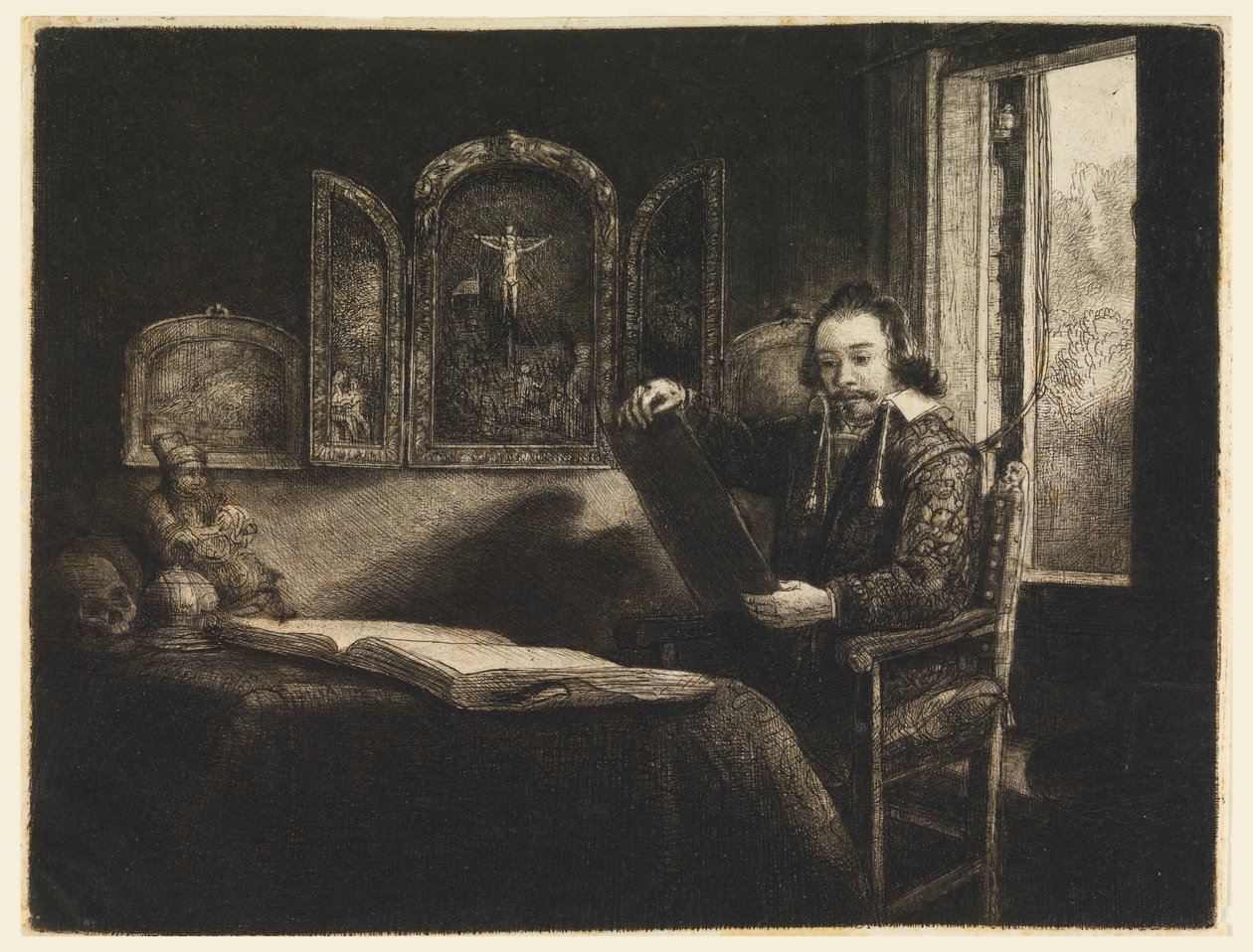 Abraham Francen, Boticário de Rembrandt van Rijn