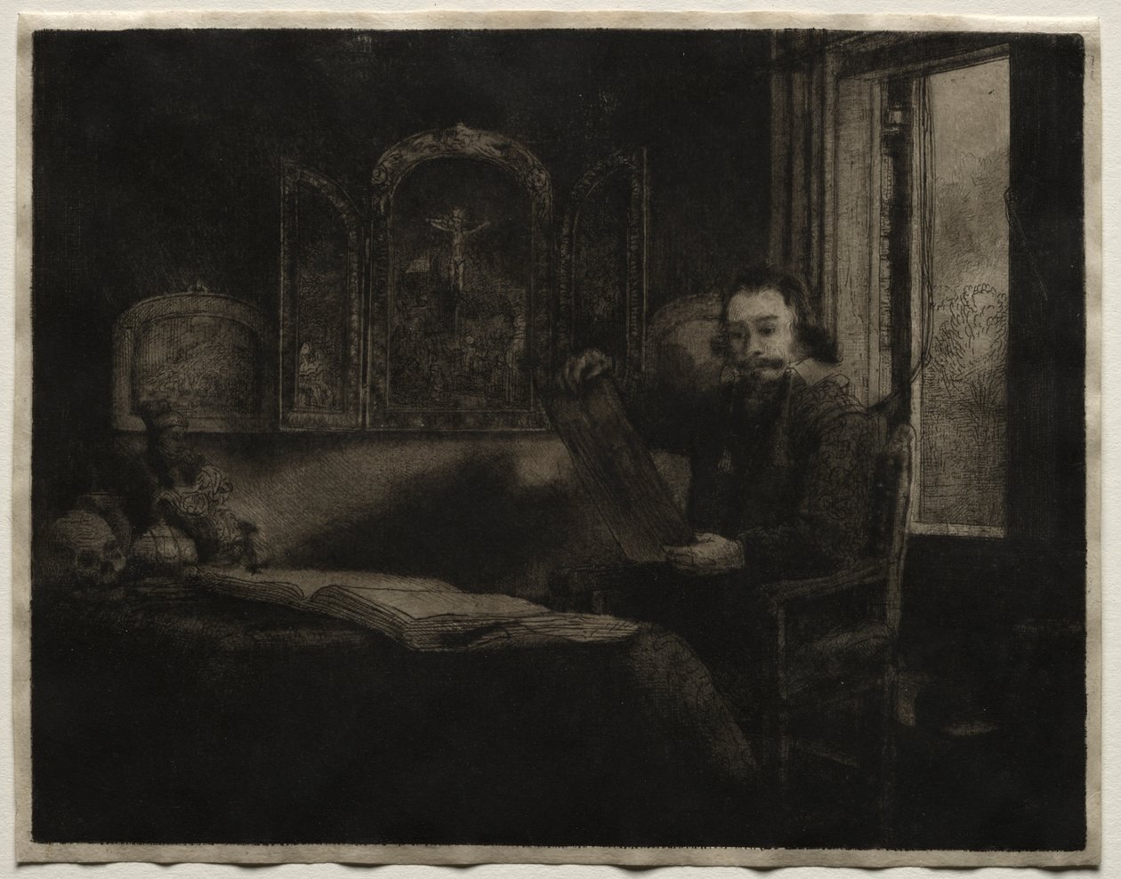 Abraham Francen, Boticário de Rembrandt van Rijn