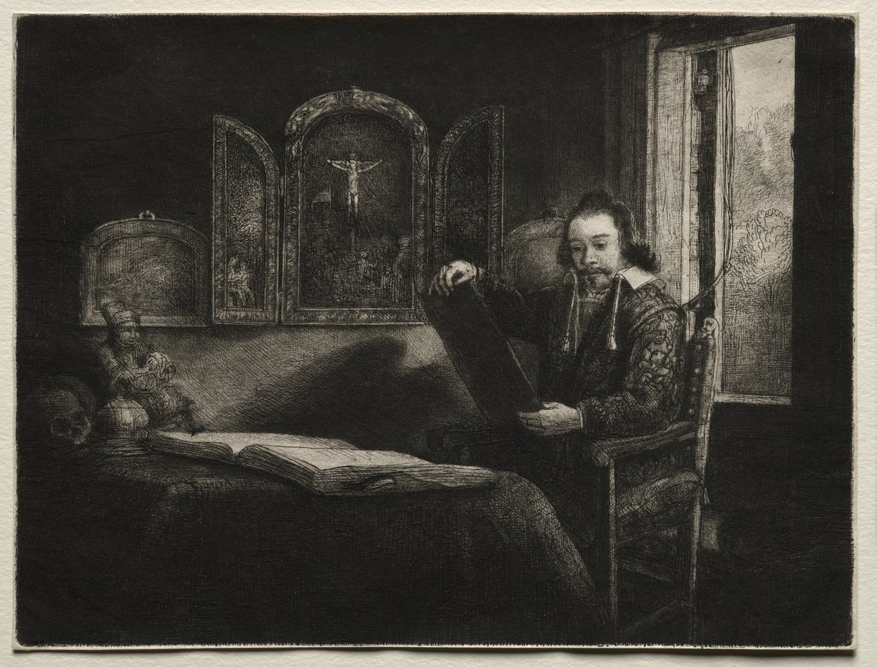 Abraham Francen, Boticário de Rembrandt van Rijn