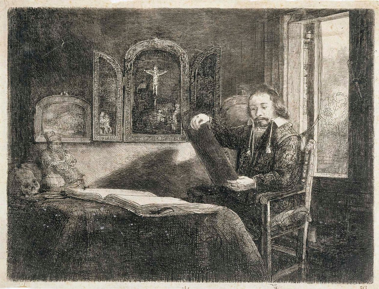 Abraham Francen, farmacêutico de Rembrandt van Rijn
