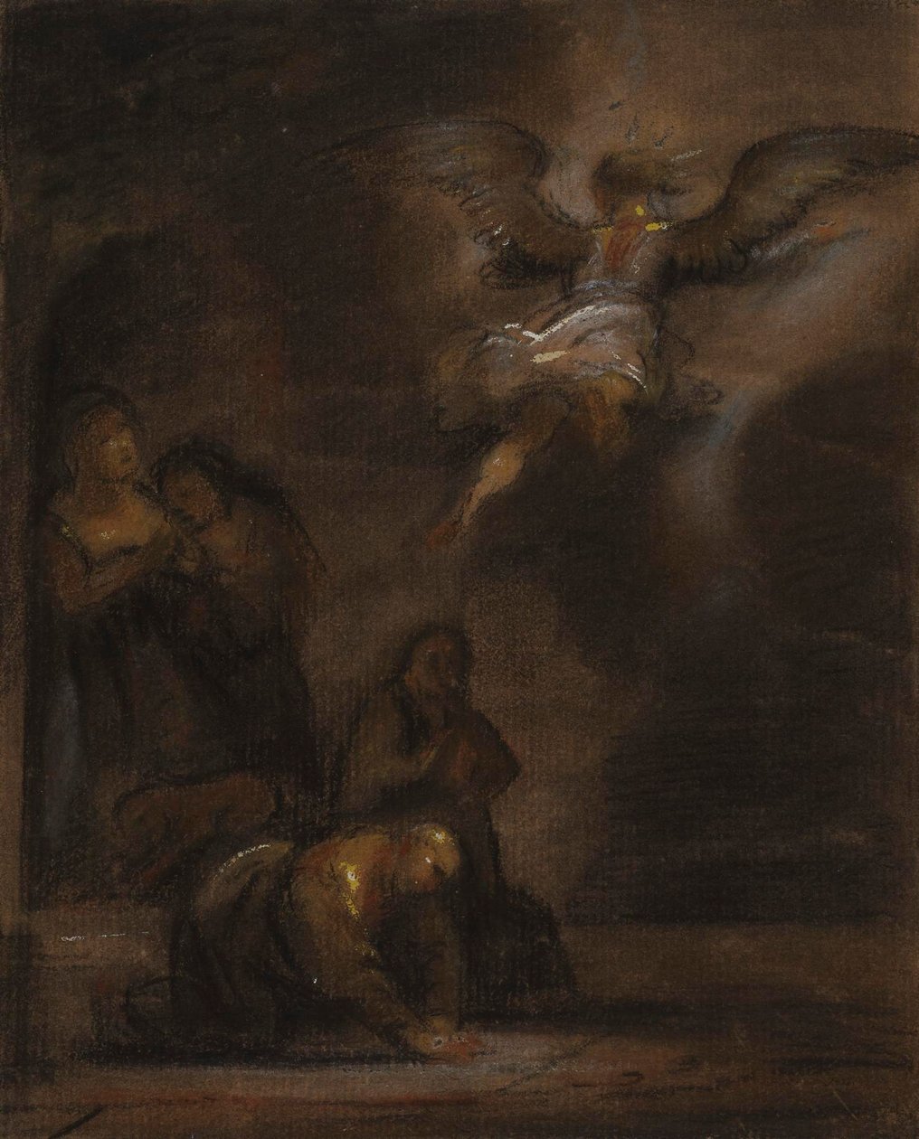 Abraão e o Anjo de Rembrandt van Rijn