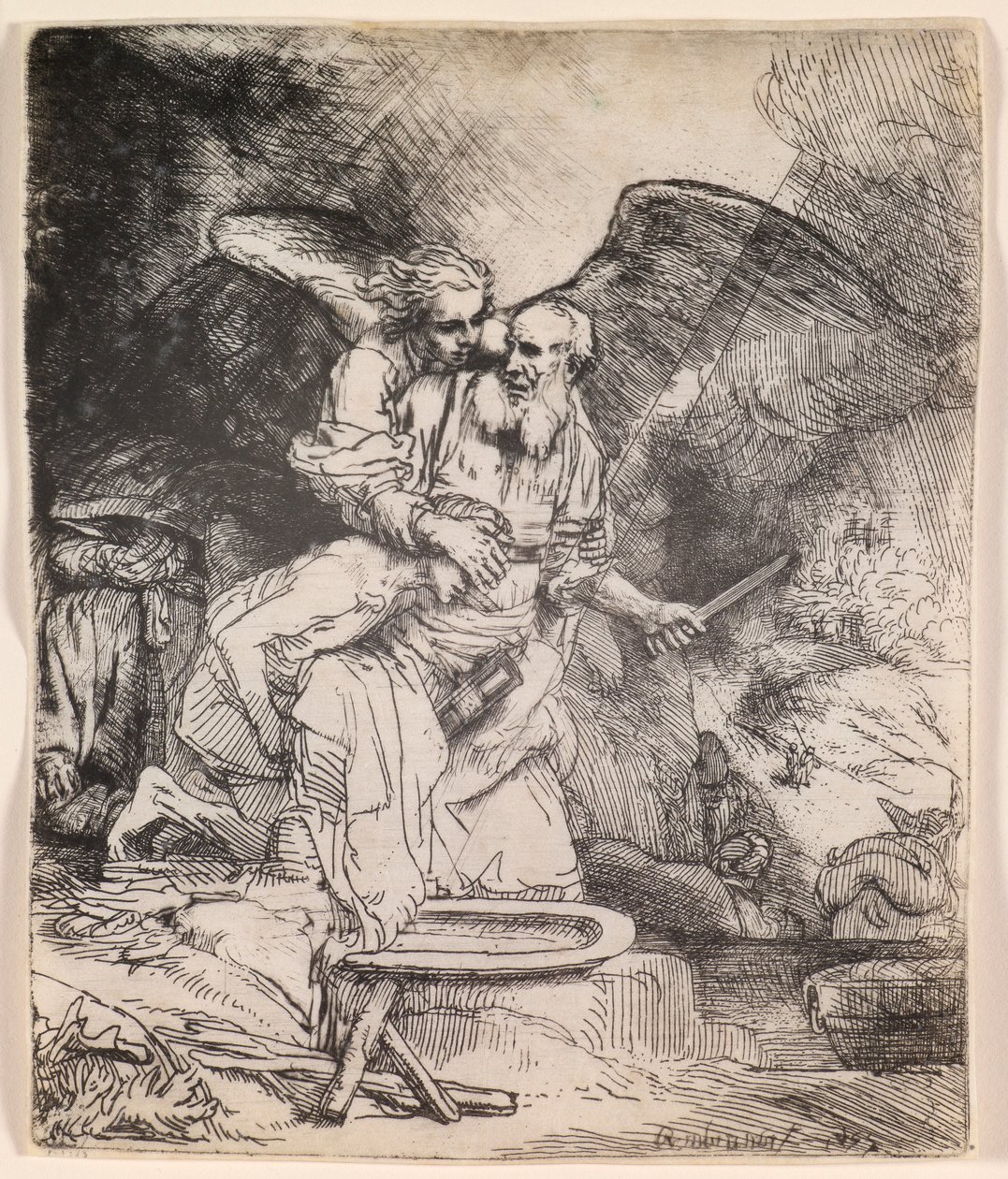 O Sacrifício de Abraão de Rembrandt van Rijn