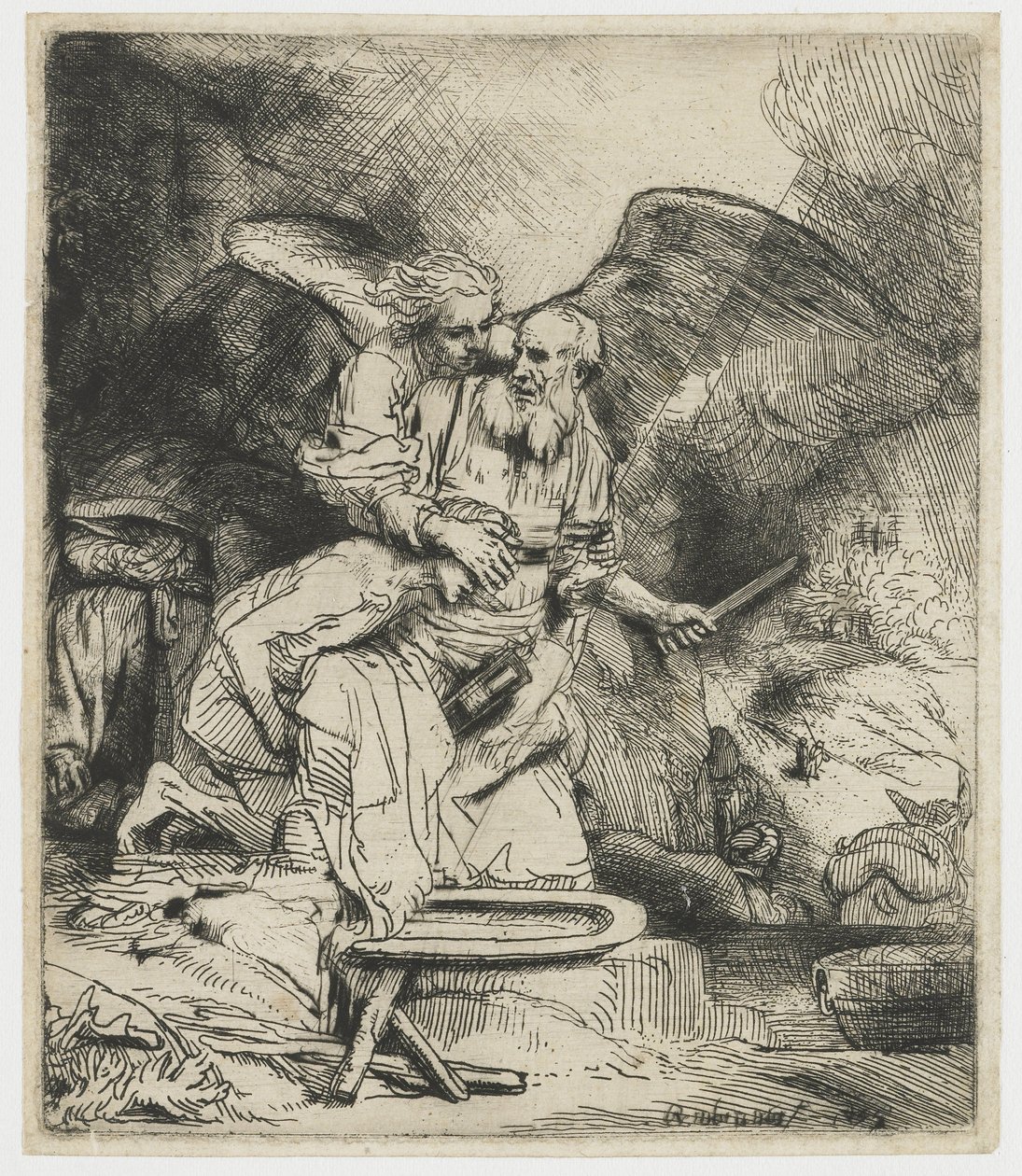 O sacrifício de Abraão de Rembrandt van Rijn
