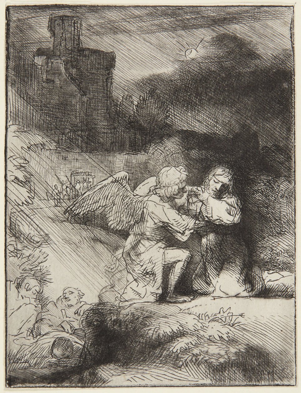 Agonia no Jardim de Rembrandt van Rijn
