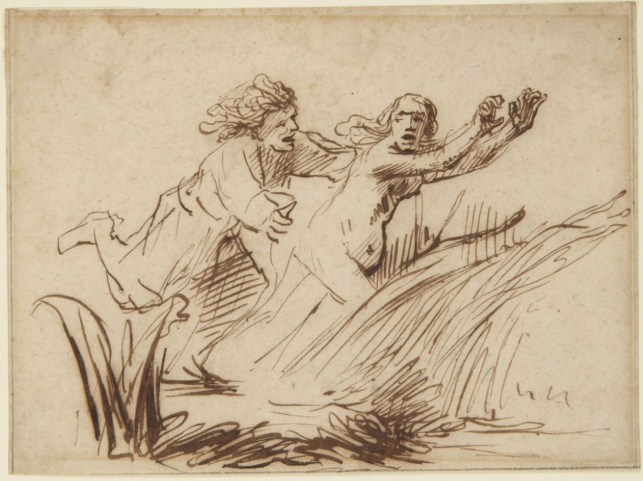 Apolo e Dafne de Rembrandt van Rijn