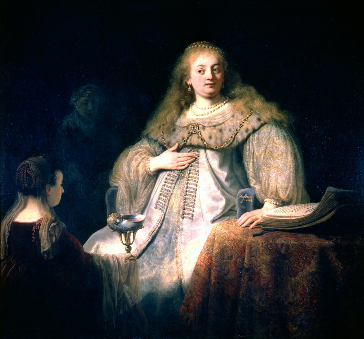 Artemísia, 1634 de Rembrandt van Rijn
