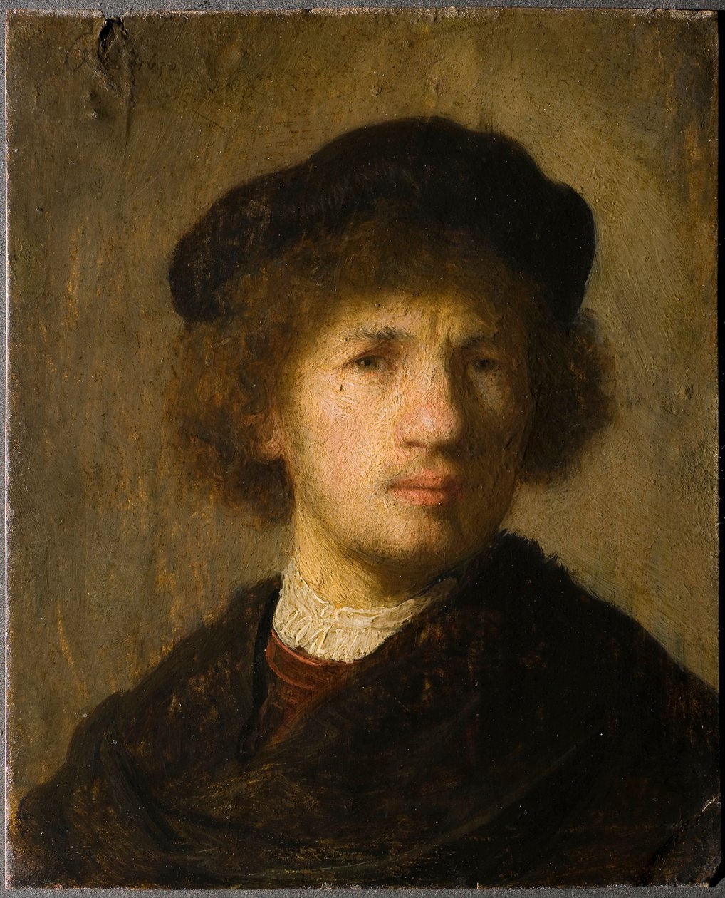 Auto-retrato - Auto-retrato de Rembrandt van Rhijn (1606-1669) de Rembrandt van Rijn