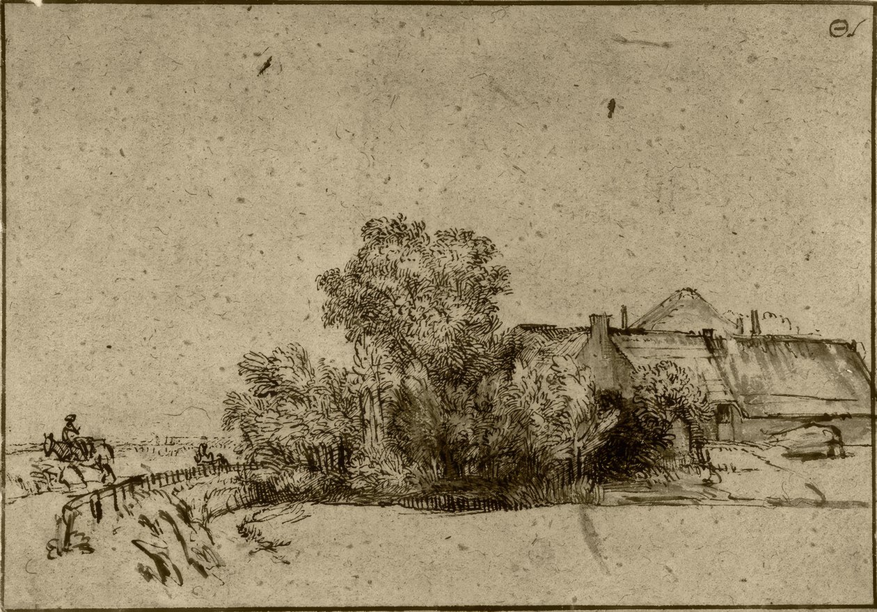 Quinta em Amsteldijk de Rembrandt van Rijn