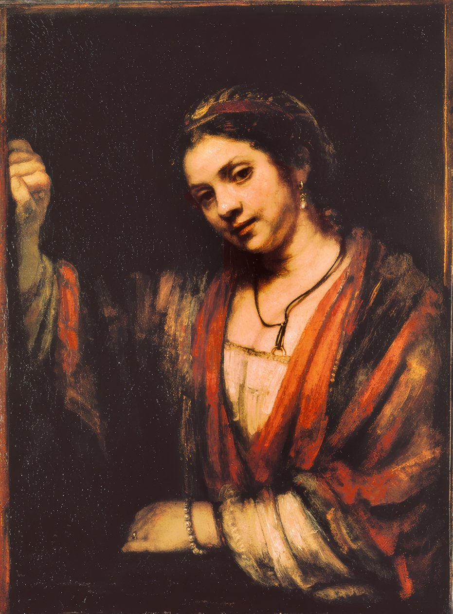 Retrato de Hendrickje Stoffels de Rembrandt van Rijn