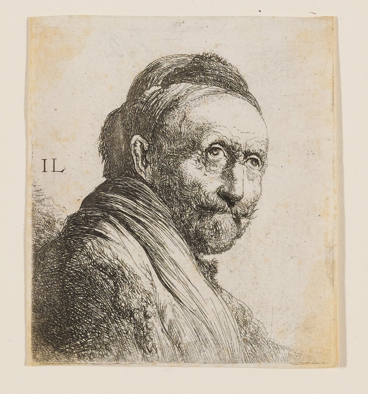 Busto de um ancião de Rembrandt van Rijn