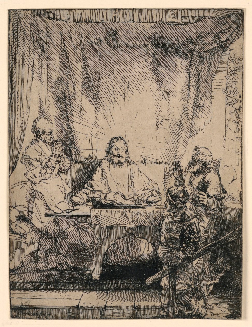 Cristo em Emaús: O Prato Maior de Rembrandt van Rijn