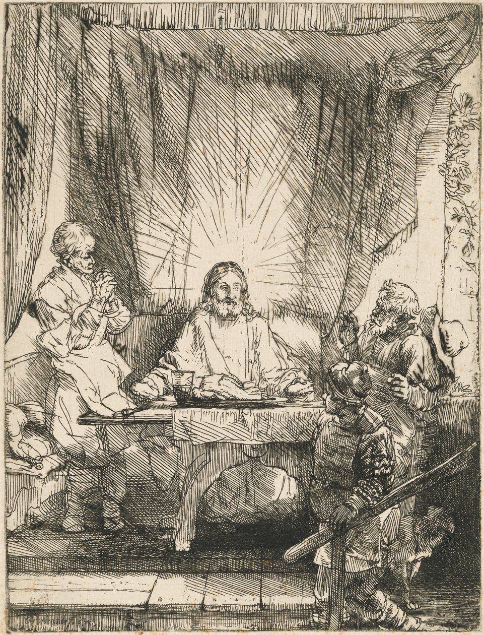Cristo em Emaús: o Prato Maior de Rembrandt van Rijn