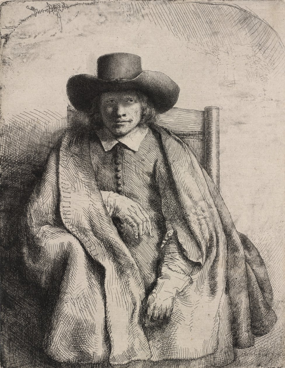Clemente de Jonghe, 1651. de Rembrandt van Rijn