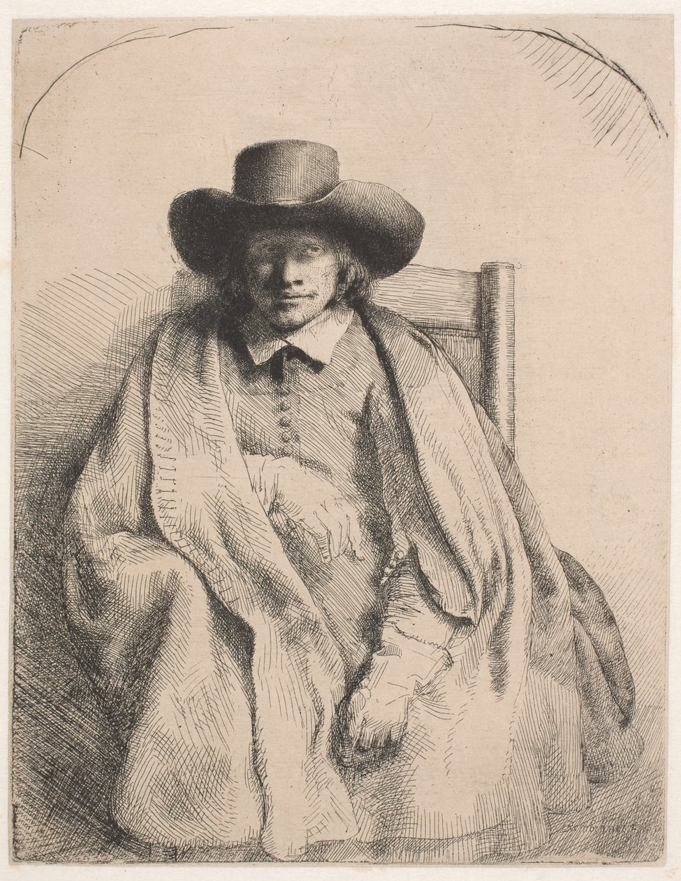 Clement de Jonghe, vendedor de impressão de Rembrandt van Rijn