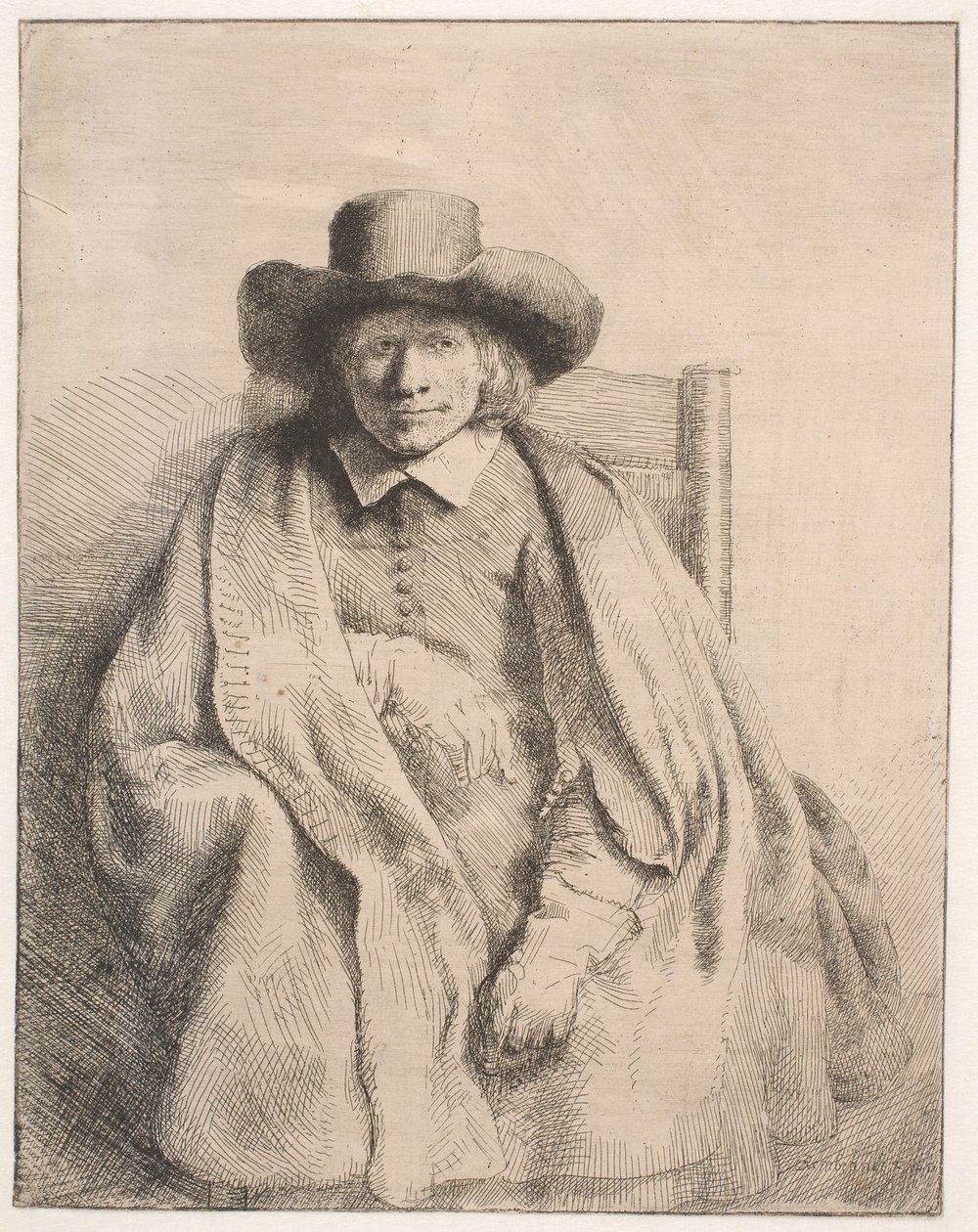 Clement de Jonghe, vendedor de impressão de Rembrandt van Rijn