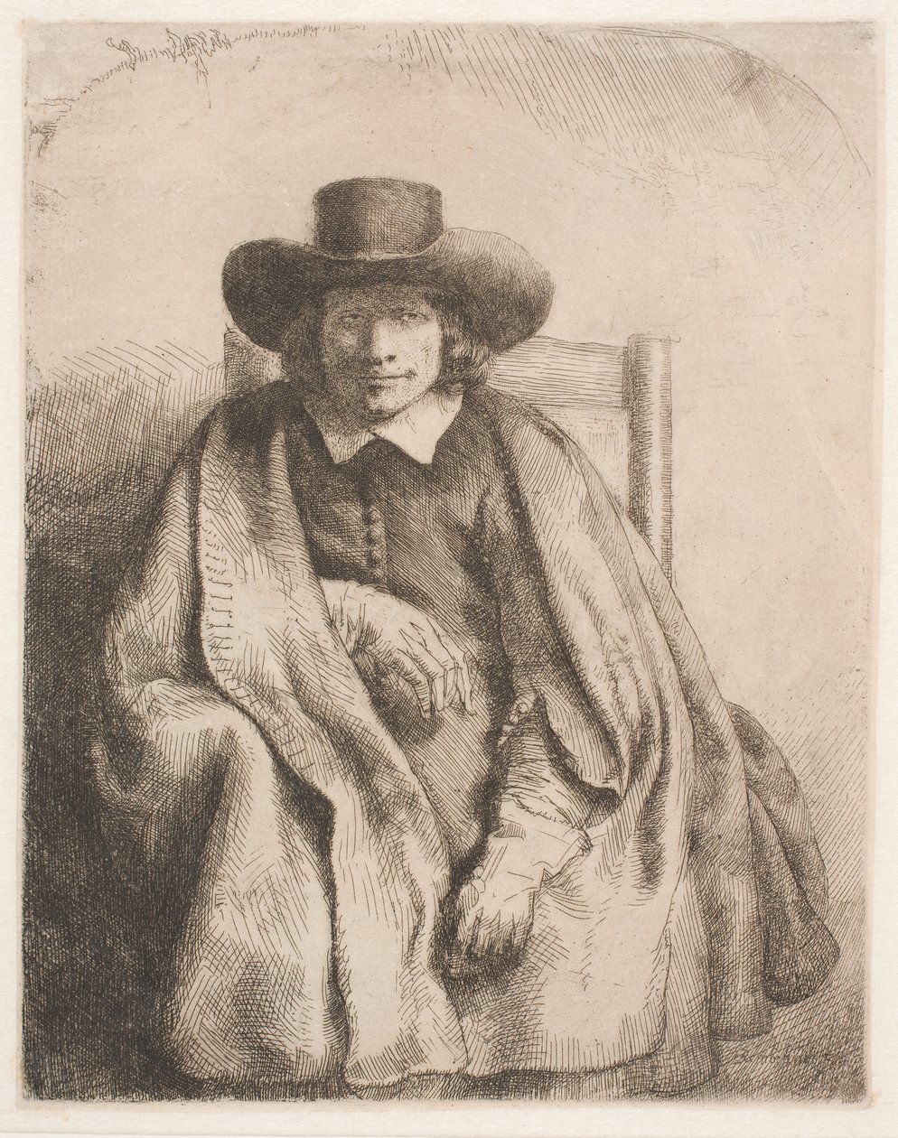 Clement de Jonghe, vendedor de impressão de Rembrandt van Rijn