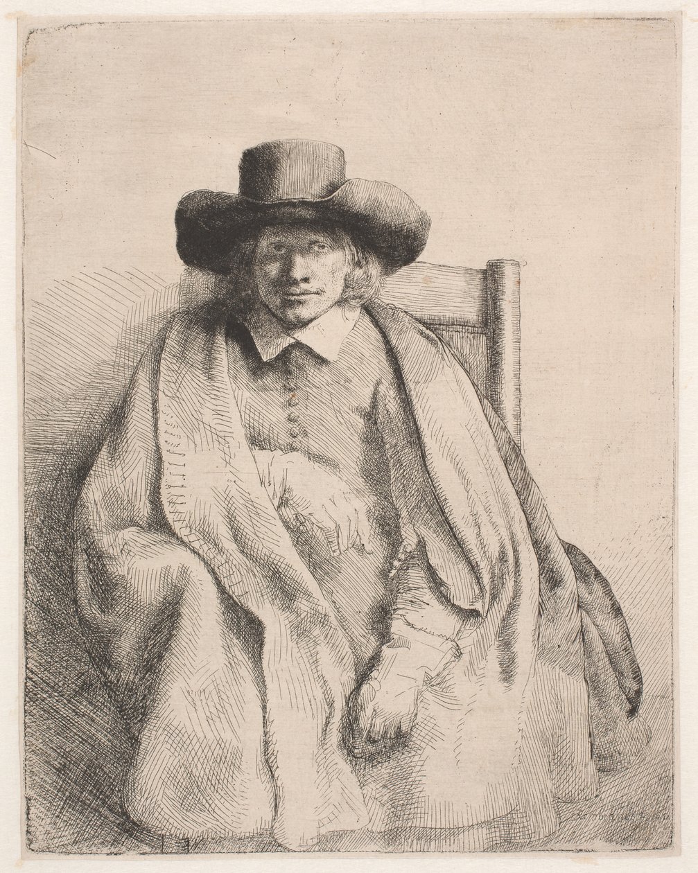 Clement de Jonghe, vendedor de impressão de Rembrandt van Rijn
